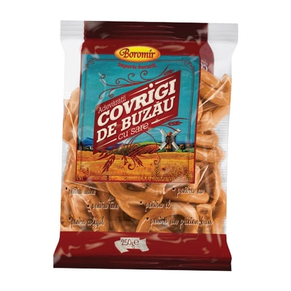 Boromir Covrigi de Buzau Cu Sare 18x250g