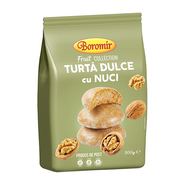 Boromir Turta Dulce cu Nuci 12x300g (Gingerbread with Walnuts)