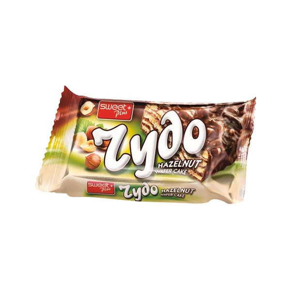 Sweet Plus Rydo Wafer Cake with Hazelnuts Cocoa Coated 24x52g