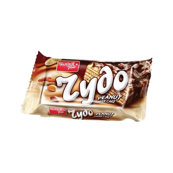 Sweet Plus Rydo Wafer Cake with Peanuts Cocoa Coated 24x75g