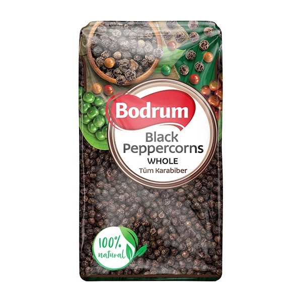 Bodrum Spice Black Peppercorns Whole 6x450g