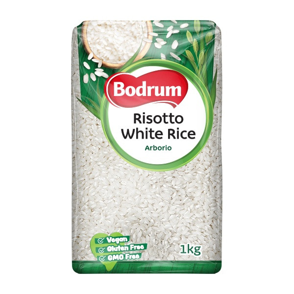Bodrum Risotto White Rice Arborio 6x1Kg