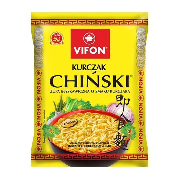 Vifon Noodle Soup Chinese Chicken (Zupa Kurczak Chinski) 24x70g