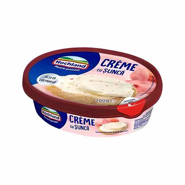 Hochland Cream Cheese with Ham 6x200g