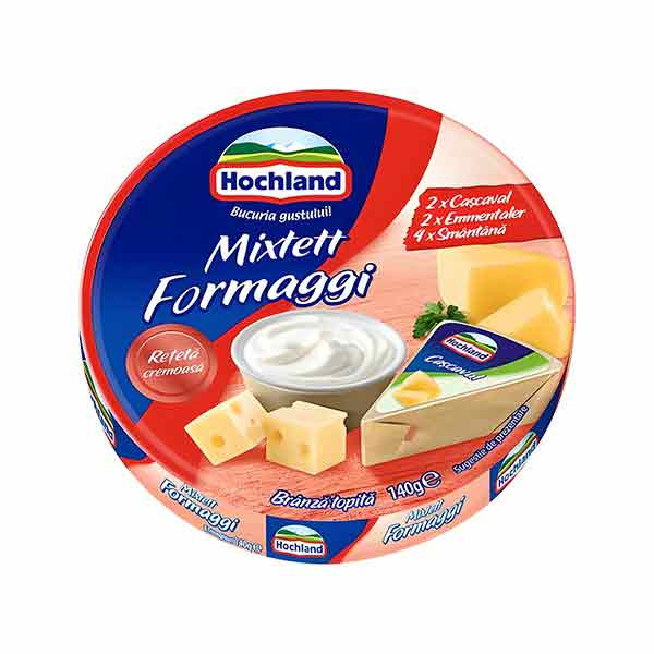 Hochland Cheese Wedges Mixtett Formaggi 1x140g