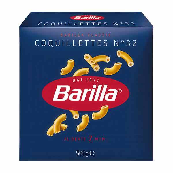 Barilla Pasta Coquillettes (Elbow)16x500g