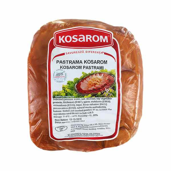 Kosarom Pastrama De Porc Kg