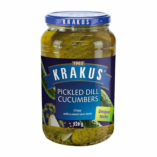 Krakus Pickled Dill Cucumbers 6x920g