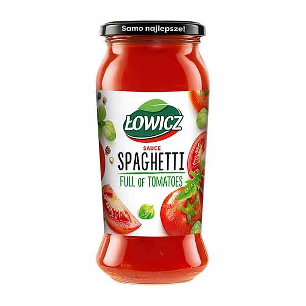 Lowicz Spaghetti Sauce 6x500g