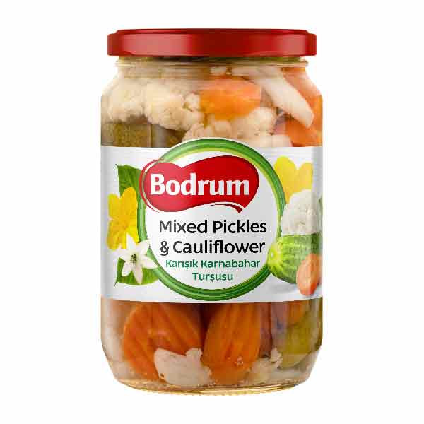 Bodrum 720cc Cauliflower Mixed Pickles 6x670g