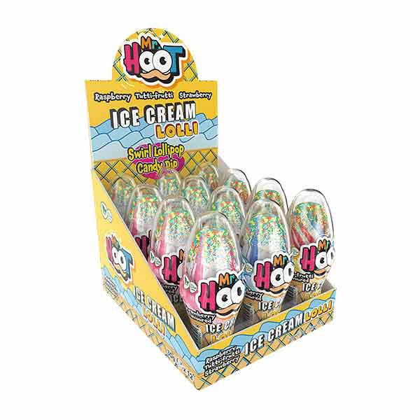 Mr.Hoot Ice Cream Lolli 12x27g