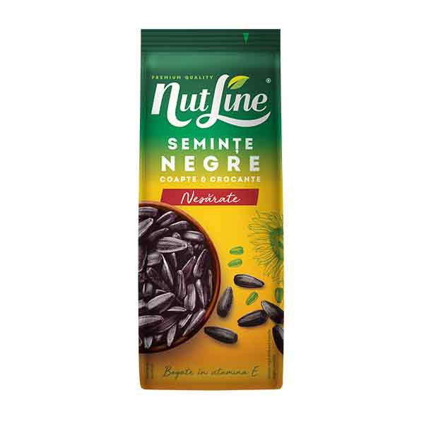 Nutline Sunflower Seeds Black No Salt 24x200g